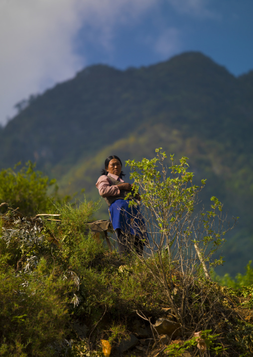 Naxi Minority Woman, Lijiang, Yunnan Province, China