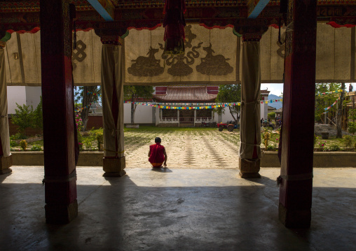 Zhamei Lamaism Monastery, Yongning, Yunnan Province, China