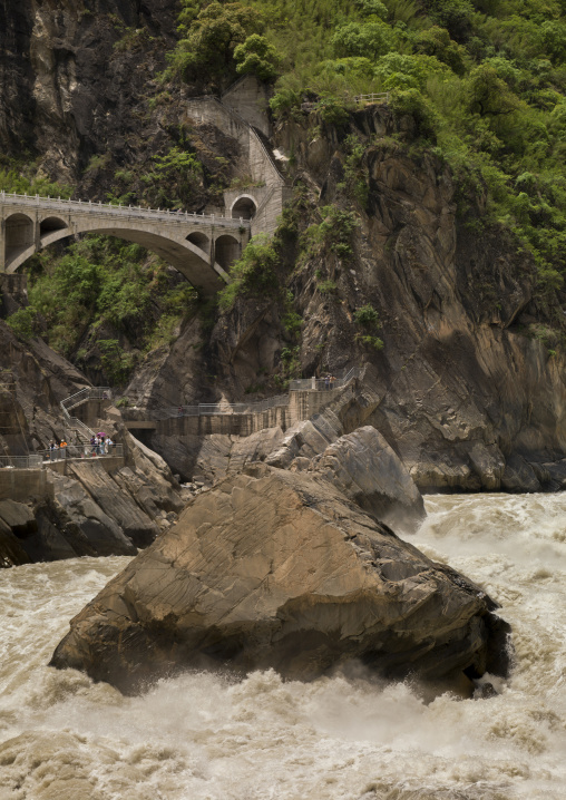 Tiger Leaping Gorge And Jinsha River, Lijiang, Yunnan Province, China
