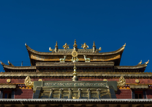 Rongwo monastery temple, Tongren County, Longwu, China