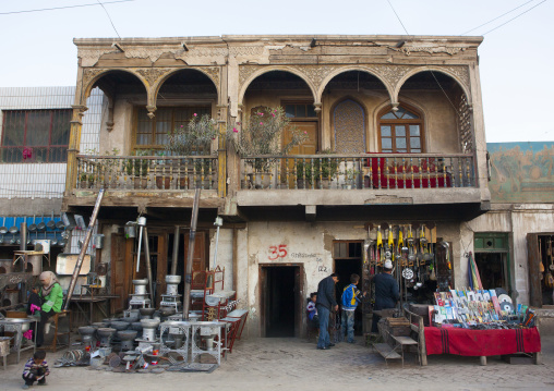 Shops Down An Old Uyghur House, Yarkand, Xinjiang Uyghur Autonomous Region, China