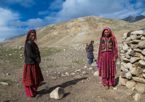 Wakhi nomad women, Big pamir, Wakhan, Afghanistan