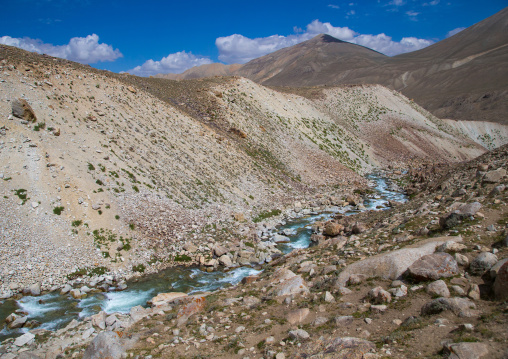 River in the pamir mountains, Big pamir, Wakhan, Afghanistan