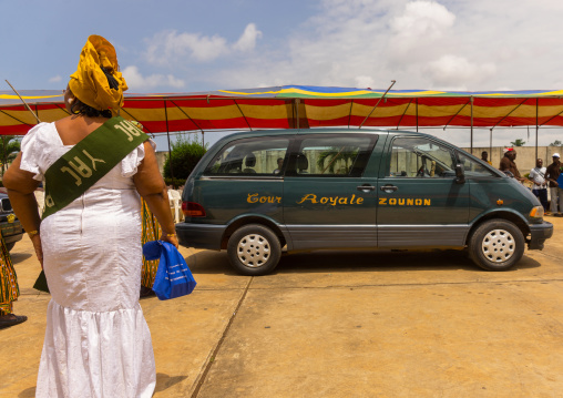 Benin, West Africa, Porto-Novo, king zounon car