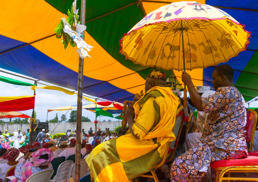 Benin, West Africa, Porto-Novo, traditional kings meeting