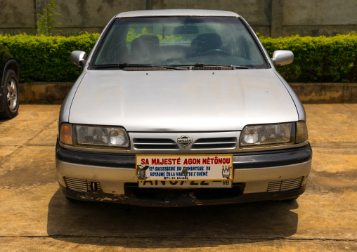 Benin, West Africa, Porto-Novo, agon metonou king car