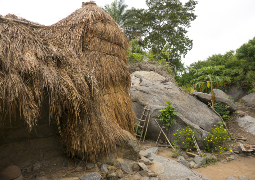 Benin, West Africa, Dassa-Zoumè, yaka palace of the omondjagou people