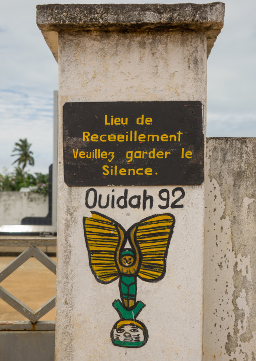 Benin, West Africa, Ouidah, memorial on the slave trail