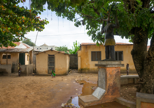 Benin, West Africa, Ouidah, arbre du retour on the slave trail