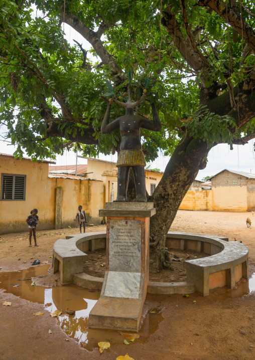 Benin, West Africa, Ouidah, arbre du retour on the slave trail