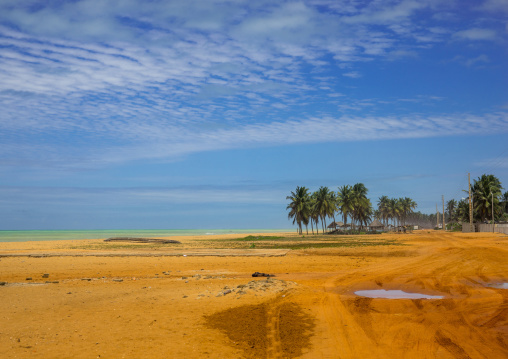 Benin, West Africa, Ouidah, beach on the slave coast