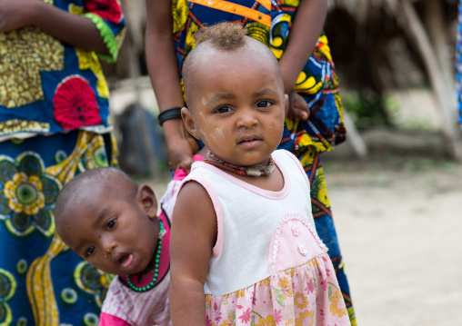 Benin, West Africa, Savalou, fulani peul tribe little girl