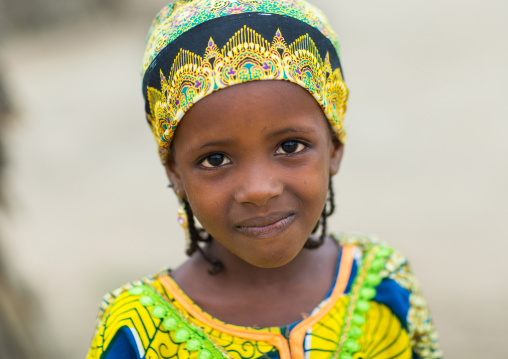 Benin, West Africa, Savalou, fulani peul tribe girl