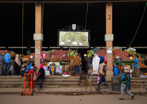 Fruits and vegetables market, Central region, Asmara, Eritrea