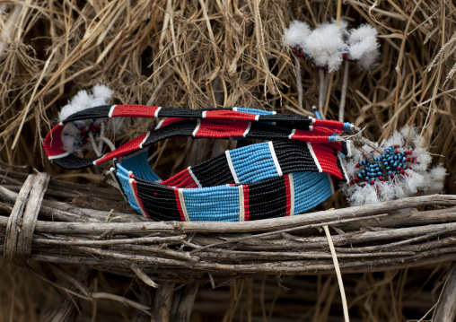 Banna Beaded Necklace Getting Dried Ethiopia
