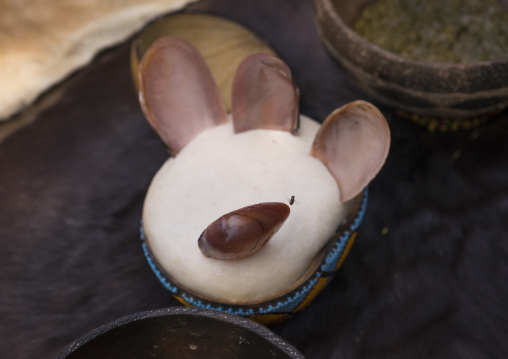 Anuak Tribe Traditional Kwan Meal, Gambela, Ethiopia