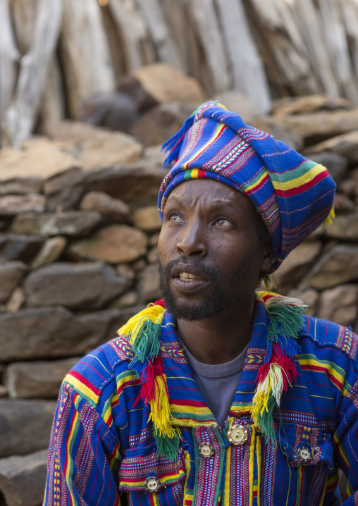 Poqla Kalla Gezahegn Woldedawit Konso King, Konso, Ethiopia