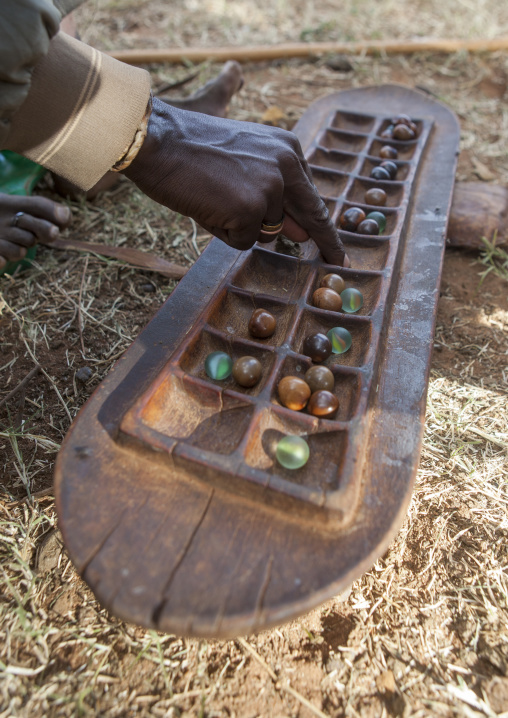 Borana Tribe Traditional Game Board, Yabelo, Ethiopia