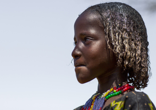 Borana Tribe Girl With Butter On Her Hair, Yabelo, Ethiopia