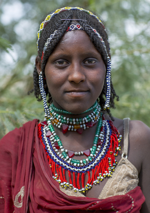 Afar Tribe Woman, Assaita, Afar Regional State, Ethiopia
