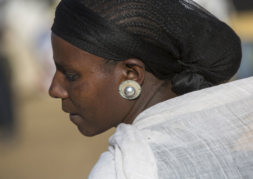 Orthodox Pilgrim At Timkat Festival, Lalibela, Ethiopia