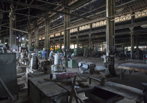 Inside The Dire Dawa Train Station Workshop, Ethiopia
