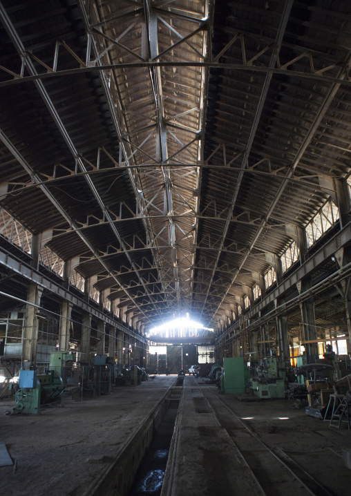 Inside The Dire Dawa Train Station Workshop, Ethiopia