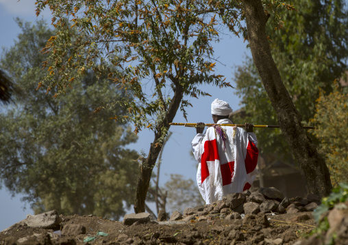 Orthodox Priest, Lalibela, Ethiopia