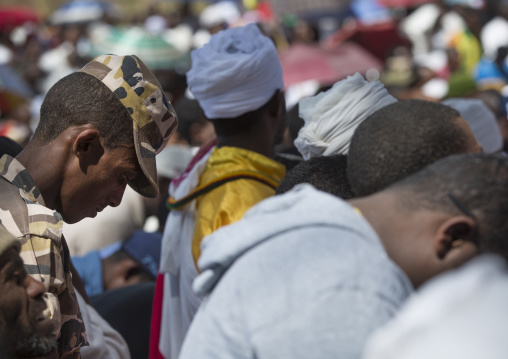Orthodox Pilgrims At Timkat Festival, Lalibela, Ethiopia
