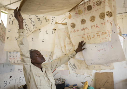 Hamer Tribe Teacher In A School, Turmi, Omo Valley, Ethiopia