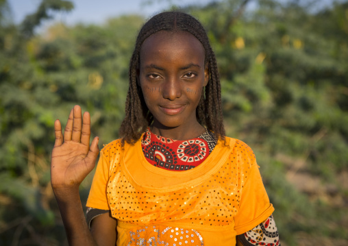 Afar Tribe Girl, Afambo, Afar Regional State, Ethiopia