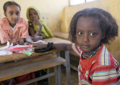 Afar Girl In Kebir Tobolo School, Afambo, Ethiopia
