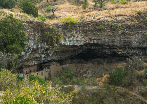 Nakuto lab rock church, Amhara region, Lalibela, Ethiopia