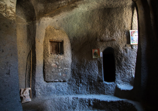 Asheten Mariam rock hewn church, Amhara region, Lalibela, Ethiopia