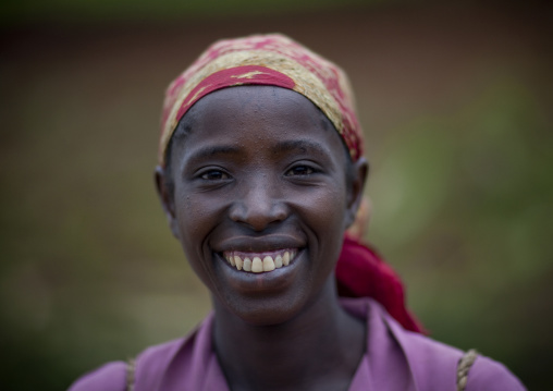 Woman with a scarf, Ethiopia