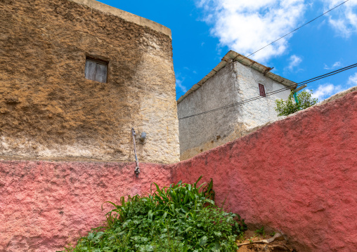 Traditional house in the old town, Harari region, Harar, Ethiopia