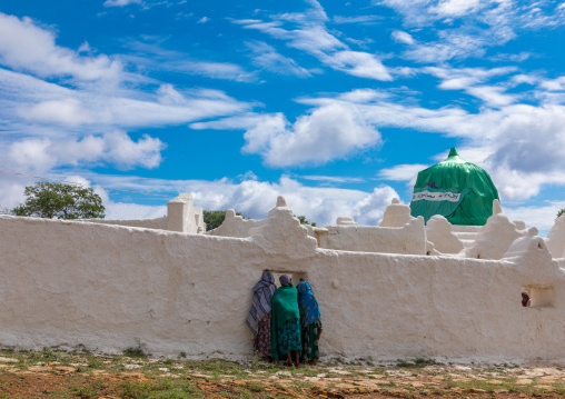 Oromo pilgrims in the shrine of sufi Sheikh Hussein , Oromia, Sheik Hussein, Ethiopia