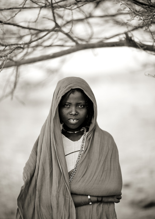 Veiled Karrayyu Girl, Lake Metahara Area, Ethiopia