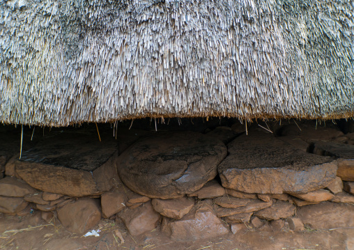 Konso tribe traditional house, Omo valley, Konso, Ethiopia