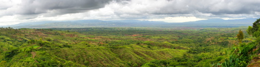 Landscape in Konso tribe area, Omo valley, Konso, Ethiopia