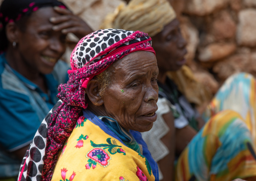 Harari woman portrait, Harari Region, Harar, Ethiopia