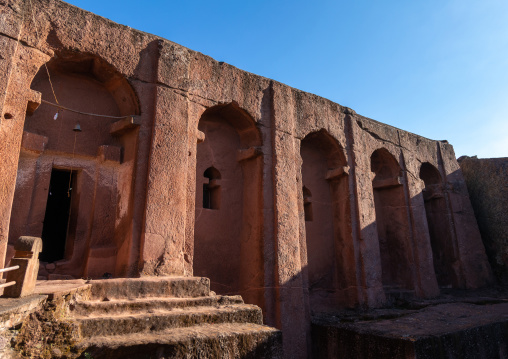 Bete gabriel rafael twin church, Amhara Region, Lalibela, Ethiopia