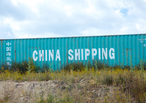 China shipping container, Addis Ababa Region, Addis Ababa, Ethiopia