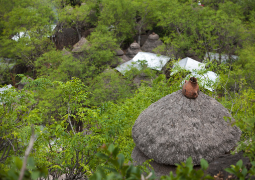 Konso Tribe Village From Above, Omo Valley, Ethiopia