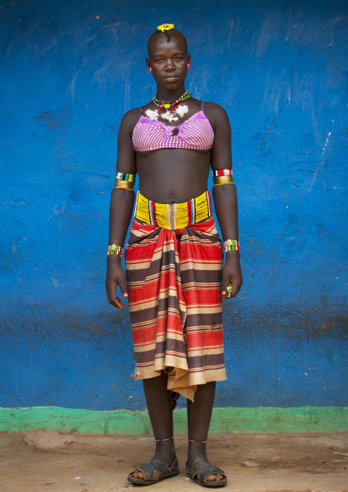 Bana Tribe Girl, Dimeka, Omo Valley, Ethiopia