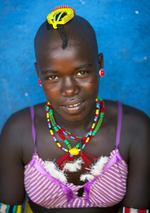 Bana Tribe Girl, Dimeka, Omo Valley, Ethiopia