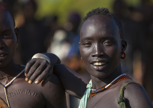 Bodi Tribe Women, Hana Mursi, Omo Valley, Ethiopia