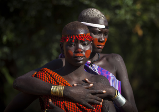 Bodi Tribe Women, Hana Mursi, Omo Valley, Ethiopia