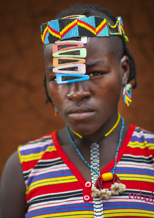 Bana Tribe Woman, Key Afer, Omo Valley, Ethiopia