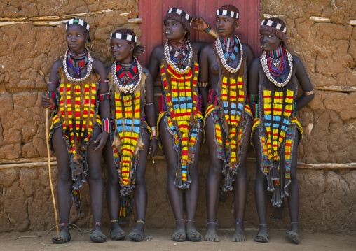 Hamer Tribe Women, Turmi, Omo Valley, Ethiopia